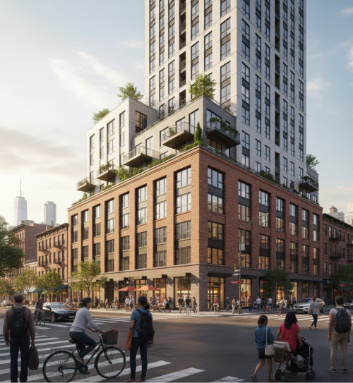 NYC Mixed income buildings