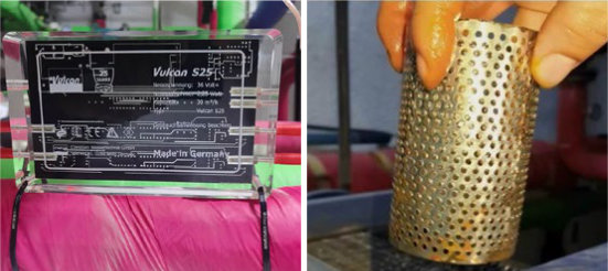 Four Season Village mineral descaler water softener rust after