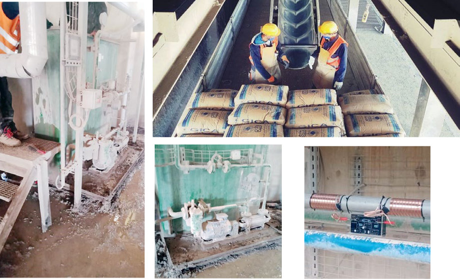 GICA Cement Factory mineral descaler