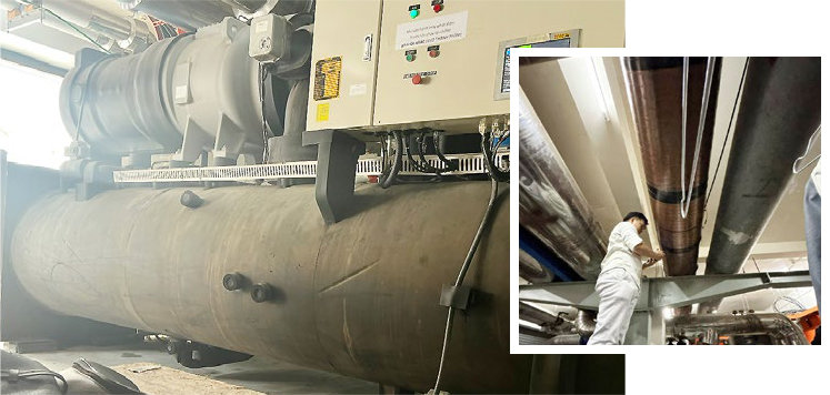 dhg pharma hard water softener descaler x pro1 chiller installation