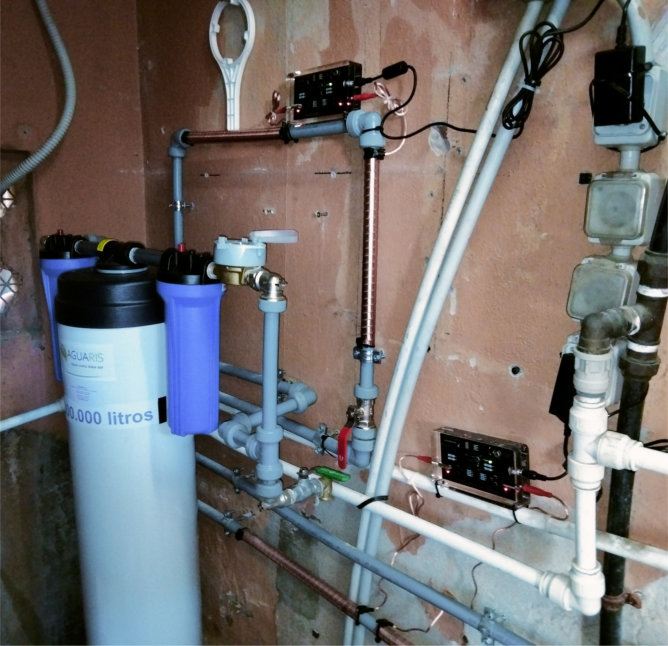 Diablito hard water softener