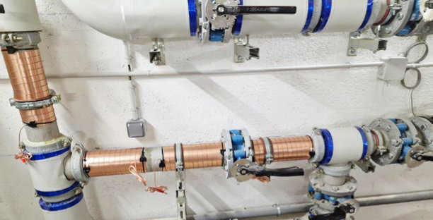 Duo Towers Paris hard water softener tower 2