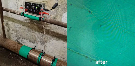 Mongolian University of Science and Technology hard water softener after