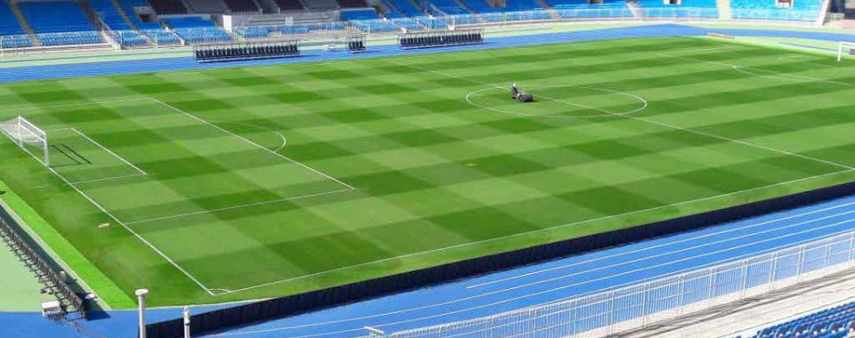 Prince Faisal bin Fahd Stadium in Riyadh, Saudi Arabia