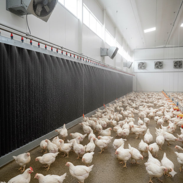 hard water softener agricultural barn cooling ventilation